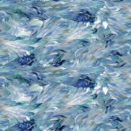 Fabric - 108" Wide Back - PNBFWID-5113-BT, 108" - Fluidity