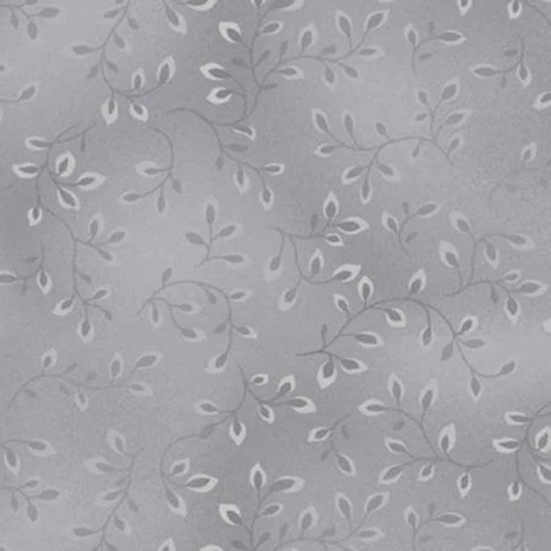 Fabric - Blender, HEG7755-88 Folio Basics Designer Color Principle Pale Gray by Henry Glass