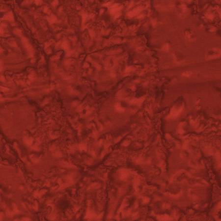 Fabric - Batik, Red blender Cotton Batik # 5174-RED