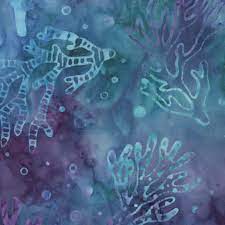 Fabric - Batik, Coastal Chic Batik, by Monique Jacobs 44" MASB22-13