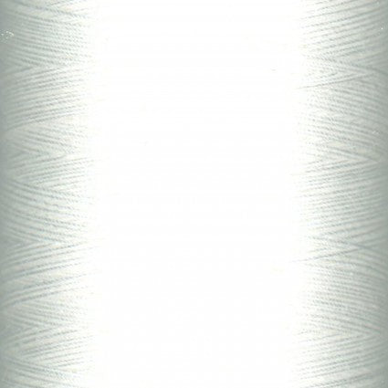 Thread - Gutermann, White Cotton, 50 wt 274 yds