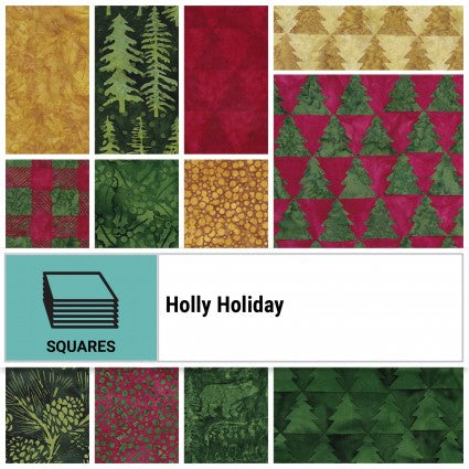 Glacier Bay Batiks - 10" Squares (42pcs), Island Batik Package SQ-ISBHOH