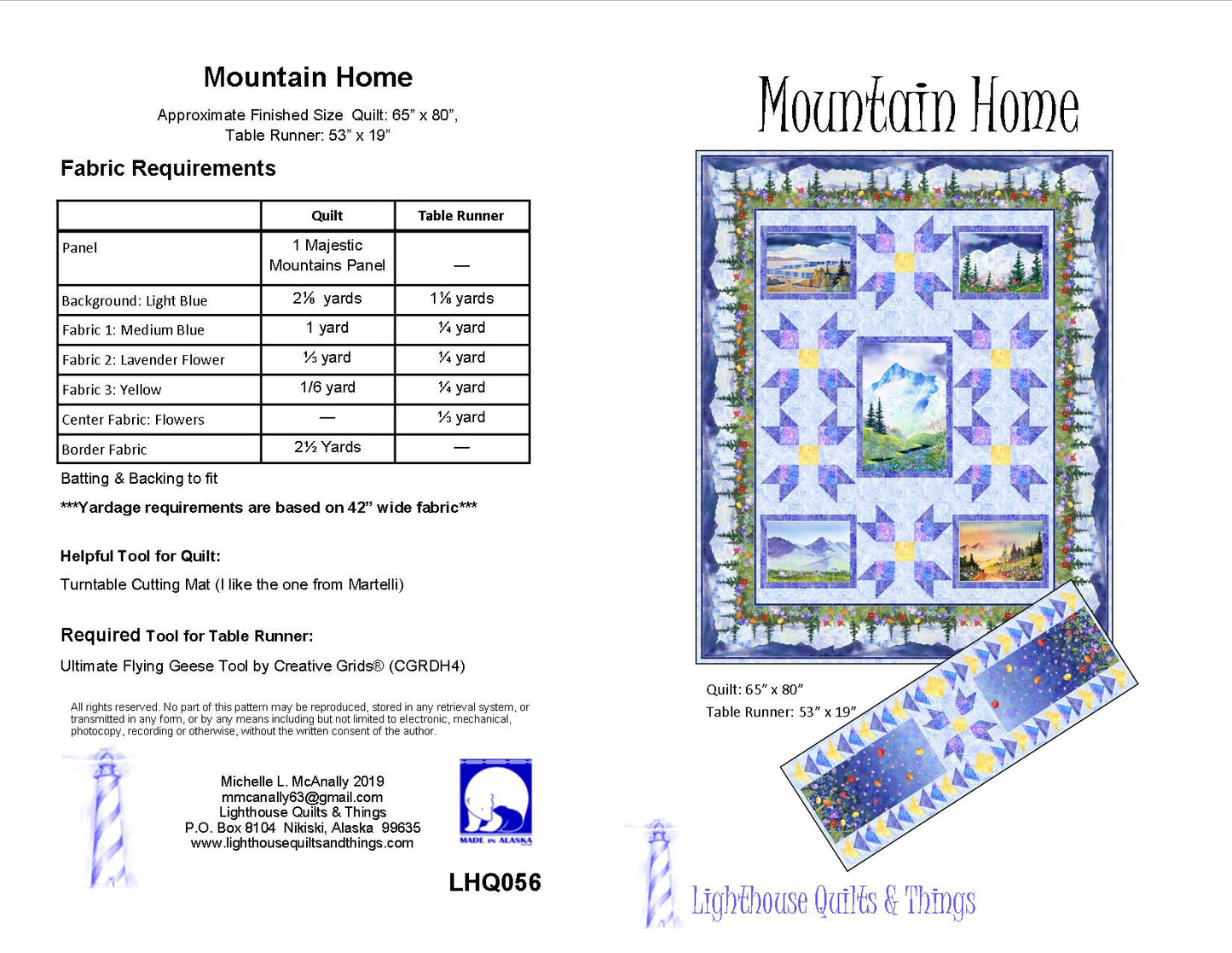 Pattern - Mountain Home
