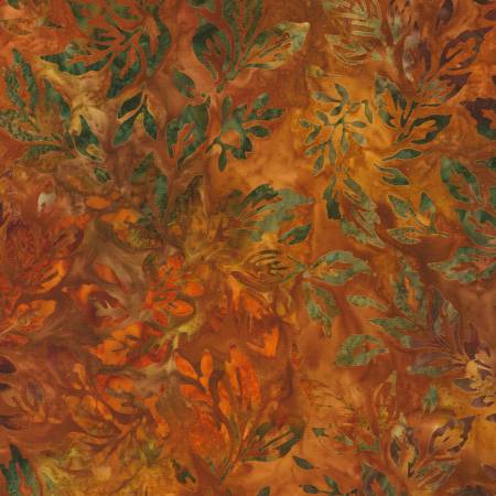 Fabric - Batik, Autumn Skies - AMD22530-168 Cinnamon