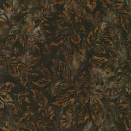 Fabric - Batik, Autumn Skies Branches Espresso / AMD-22530-174 Brown