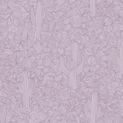 Fabric - Blender, Lavender SAGUARO by Maywood Studio, 44", MAS10027-V