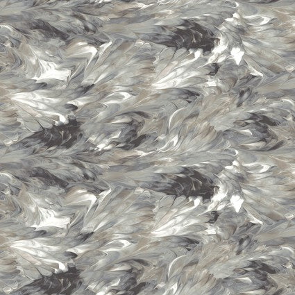 Fabric - 108" Wide Back - PNBFWID-5113-GR, 108" - Fluidity