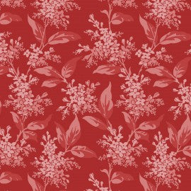 Fabric - Sensibility Red  Maywood Studio 44" MAS9637-R