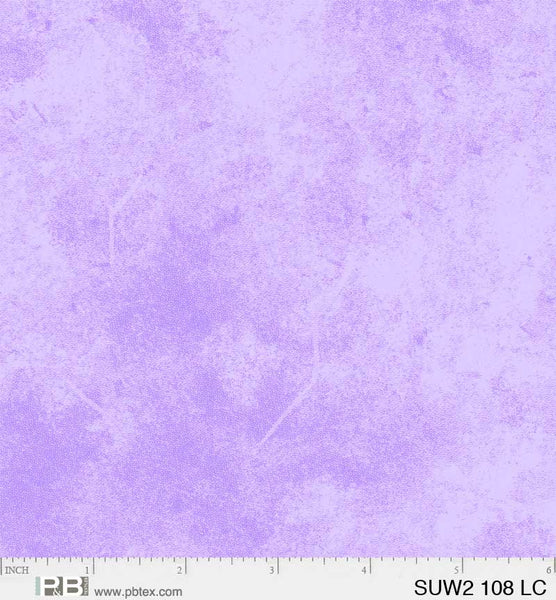 Fabric - 108" Wideback Blender, Suede Lt. Purple, SUW2-108-LC