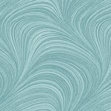 Fabric - Wave Texture, Light Teal, Blender by Benartex 44" 02966-80